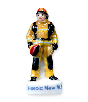 Fève épiphanie 2021 Collection Heroic NY 2001 - 2021