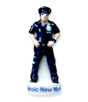 Fève épiphanie 2021 Collection Heroic NY 2001 - 2021