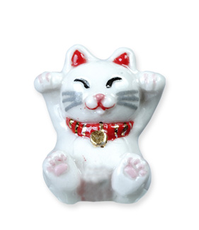 Maneki Neko, Chat porte-bonheur - Collection de fèves Prime pour Épiphanie 2021