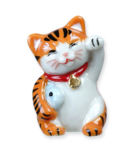 Maneki Neko, Chat porte-bonheur - Collection de fèves Prime pour Épiphanie 2021