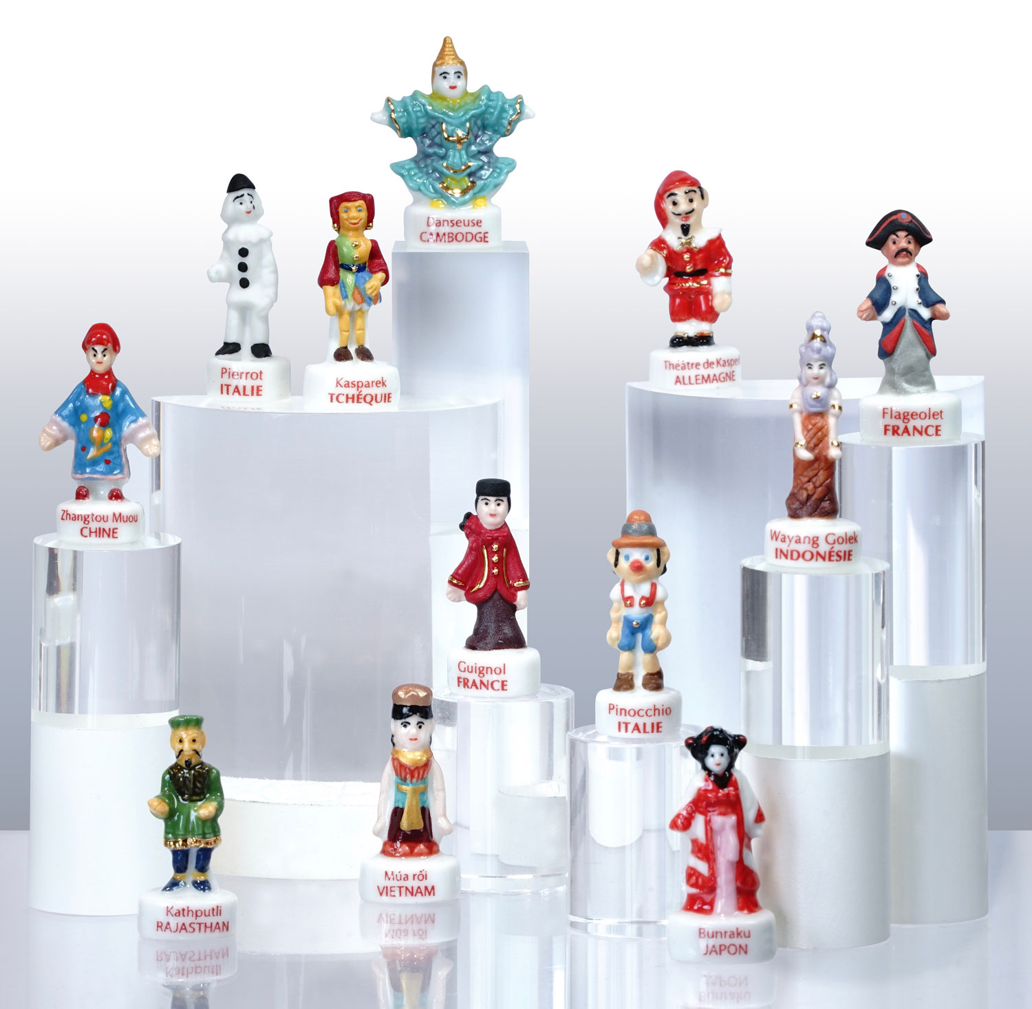 Marionnettes du Monde - Collection de fèves Prime pour Épiphanie 2021