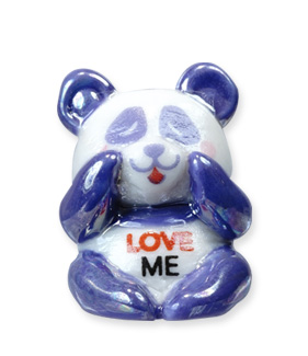 Panda, symbole de la protection animale - Collection de fèves Prime pour Épiphanie 2021