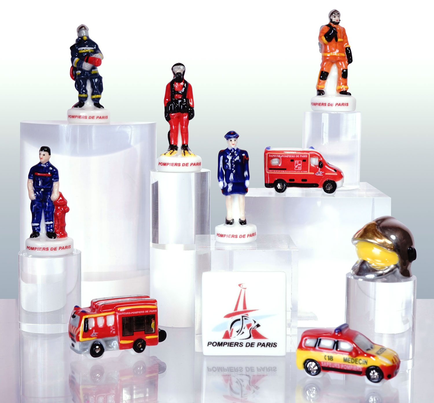 Sapeurs Pompiers de Paris - Collection de fèves Prime pour Épiphanie 2021