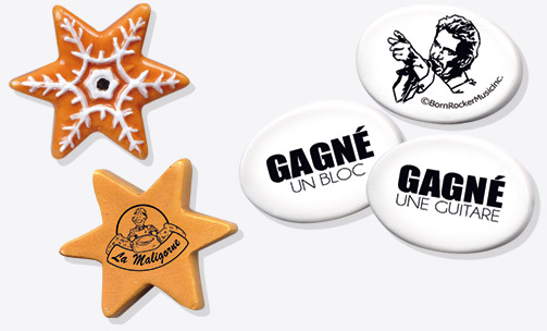 Prime vous propose des fèves personnalisées ou encore sur-mesure !