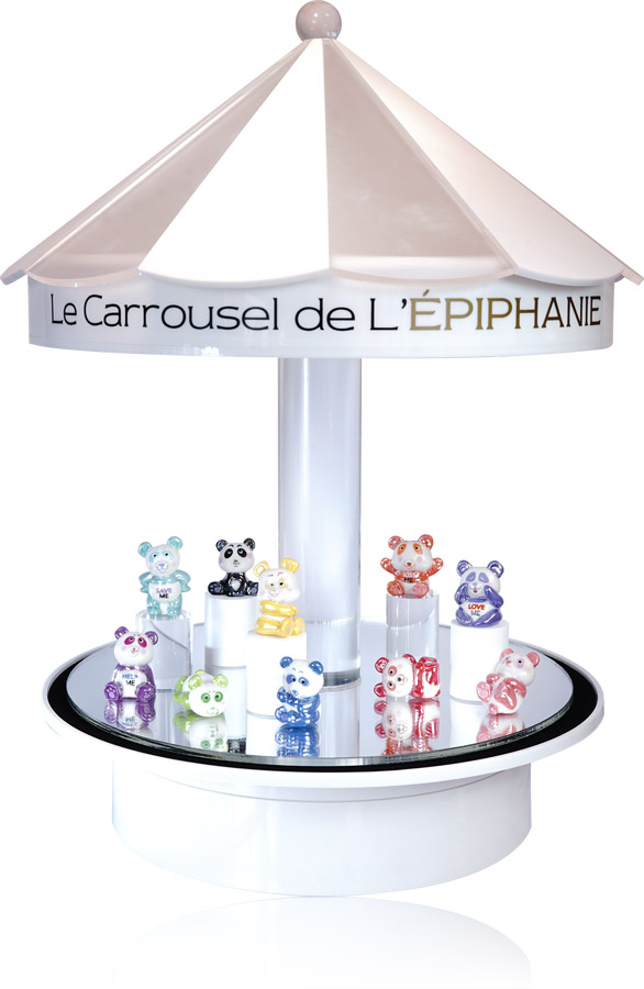 Présentoir Carrousel pour fèves