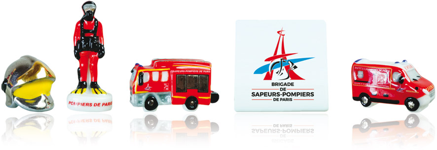 Fèves sapeurs-pompiers de Paris - Prime