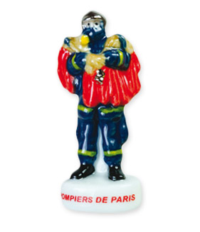 Fèves sapeurs-pompiers de Paris - Prime
