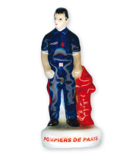 Collection 10 fèves Épiphanie 2021 - Sapeurs Pompiers de Paris - Prime