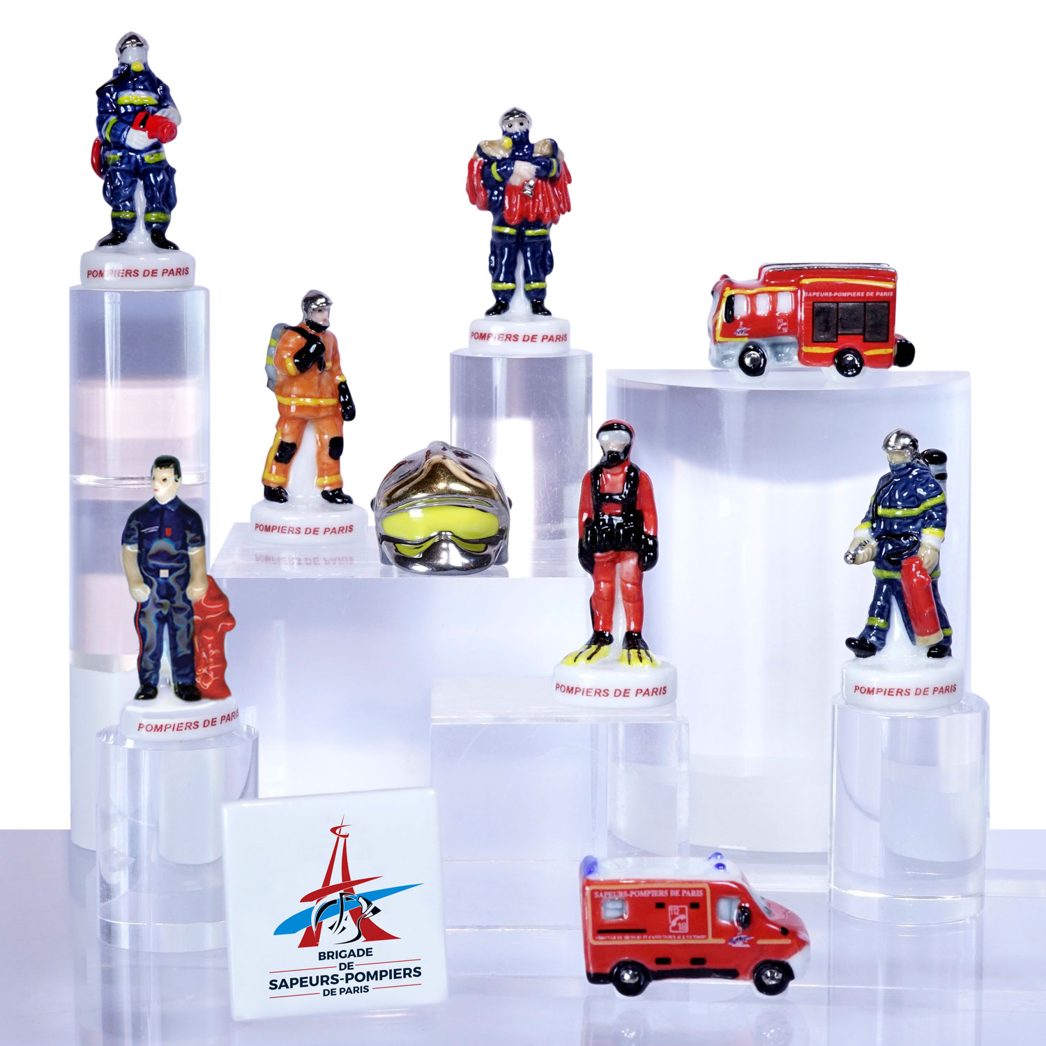 Fèves sapeurs-pompiers de Paris - Prime