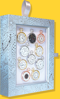 Présentoirs et Coffrets Prime - Montres à Gousset et Cadrans - Fèves Épiphanie 2022