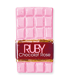 Fève Prime - Épiphanie 2022 - Collection Ruby Chocolat Rose