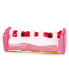 Fève Prime - Épiphanie 2022 - Collection Ruby Chocolat Rose