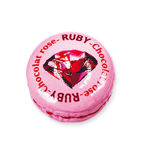 Fève Prime - Épiphanie 2022 - Collection Ruby Chocolat Rose