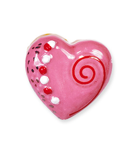 Fève Prime - Épiphanie 2022 - Collection Ruby Chocolat Rose