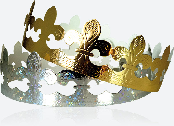 Couronne Prime - Fleur de lys - Épiphanie 2022