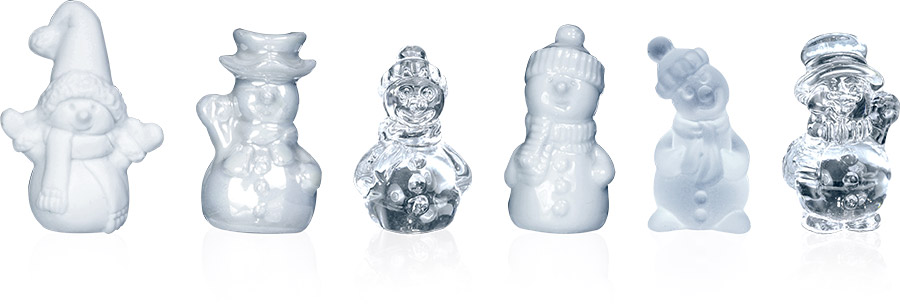 Prime, Série de fèves Épiphanie 2022 - BONHOMMES DE NEIGE, PAYS DE GIVRE