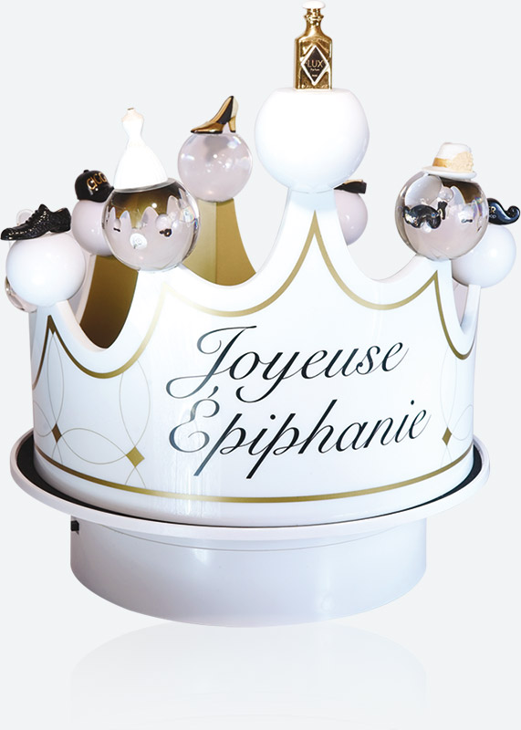 Présentoir Couronné - Prime - Epiphanie 2022