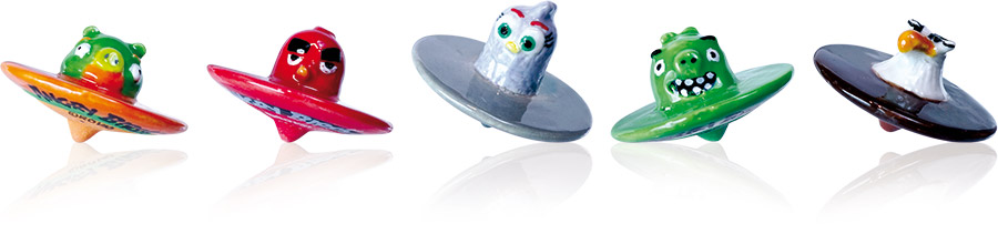 Prime, Série de fèves Épiphanie 2022 - BUSTES ANGRY BIRDS