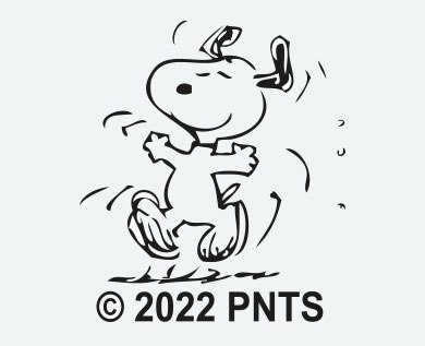 Logo Peanuts pour les nouvelles fèves Fashion Snoopy Prime pour l'Épiphanie 2023