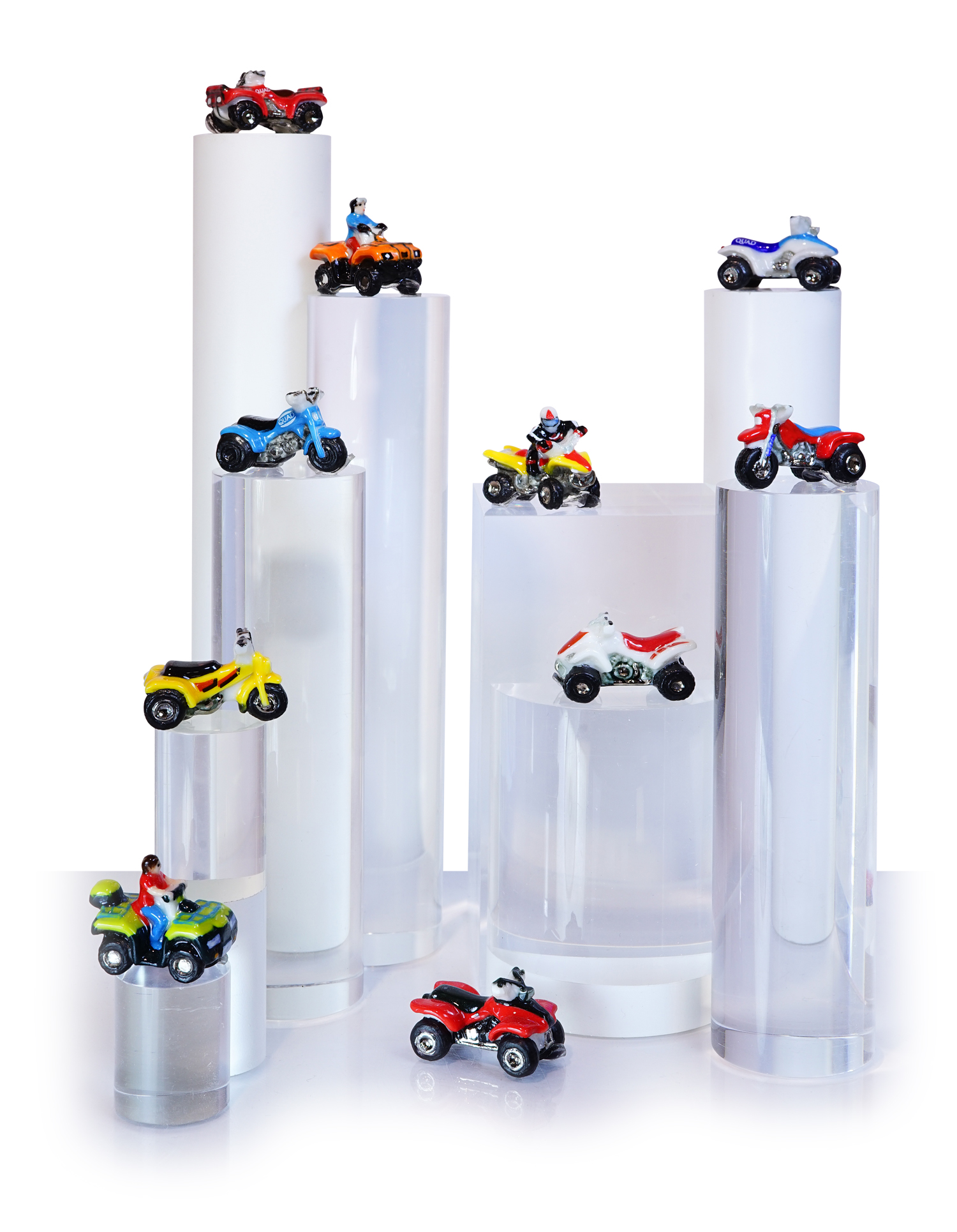 Quads Balade - 10 fèves en porcelaine - Épiphanie 2023