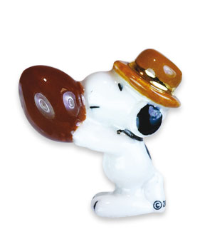 Snoopy Fashion - 10 fèves en porcelaine, verre et zamak - Épiphanie 2023