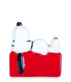 Snoopy Fashion - 10 fèves en porcelaine, verre et zamak - Épiphanie 2023
