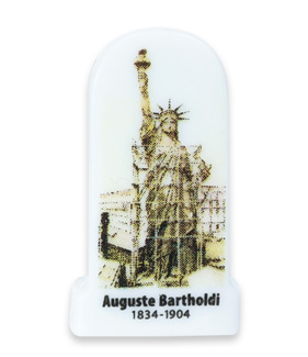 Gustave Eiffel, Génie de Fer - 10 fèves en porcelaine - Épiphanie 2023