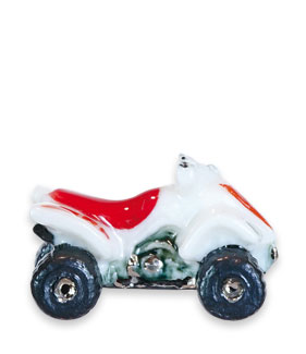 Quads Balade - 10 fèves en porcelaine - Épiphanie 2023