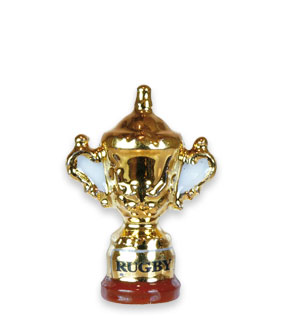 Rugby, 200 ans - 12 fèves en porcelaine - Épiphanie 2023