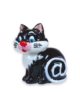 Web@nimos - 10 fèves en porcelaine - Épiphanie 2023