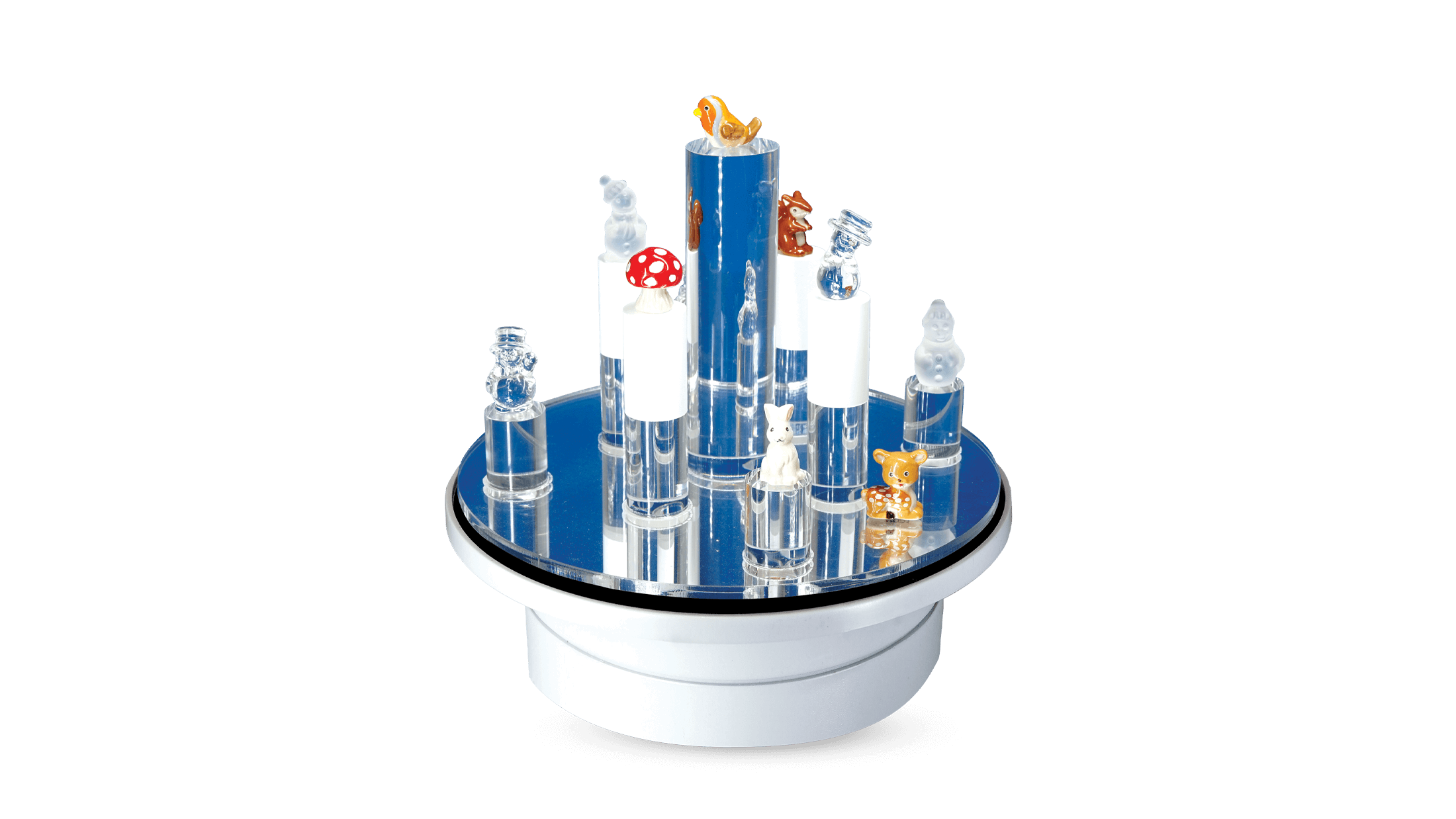 Présentoir Orgue Cristal pour collection de fèves Prime avec l'Épiphanie 2027