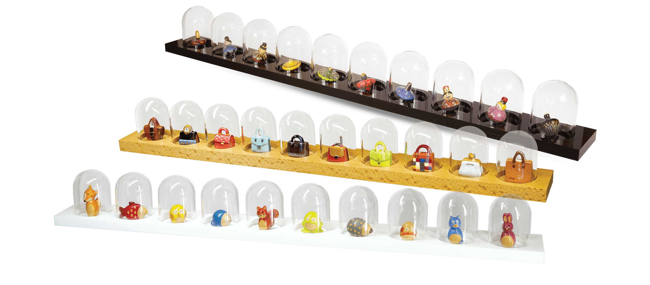 Présentoir Duomo pour collection de fèves Prime avec l'Épiphanie 2027