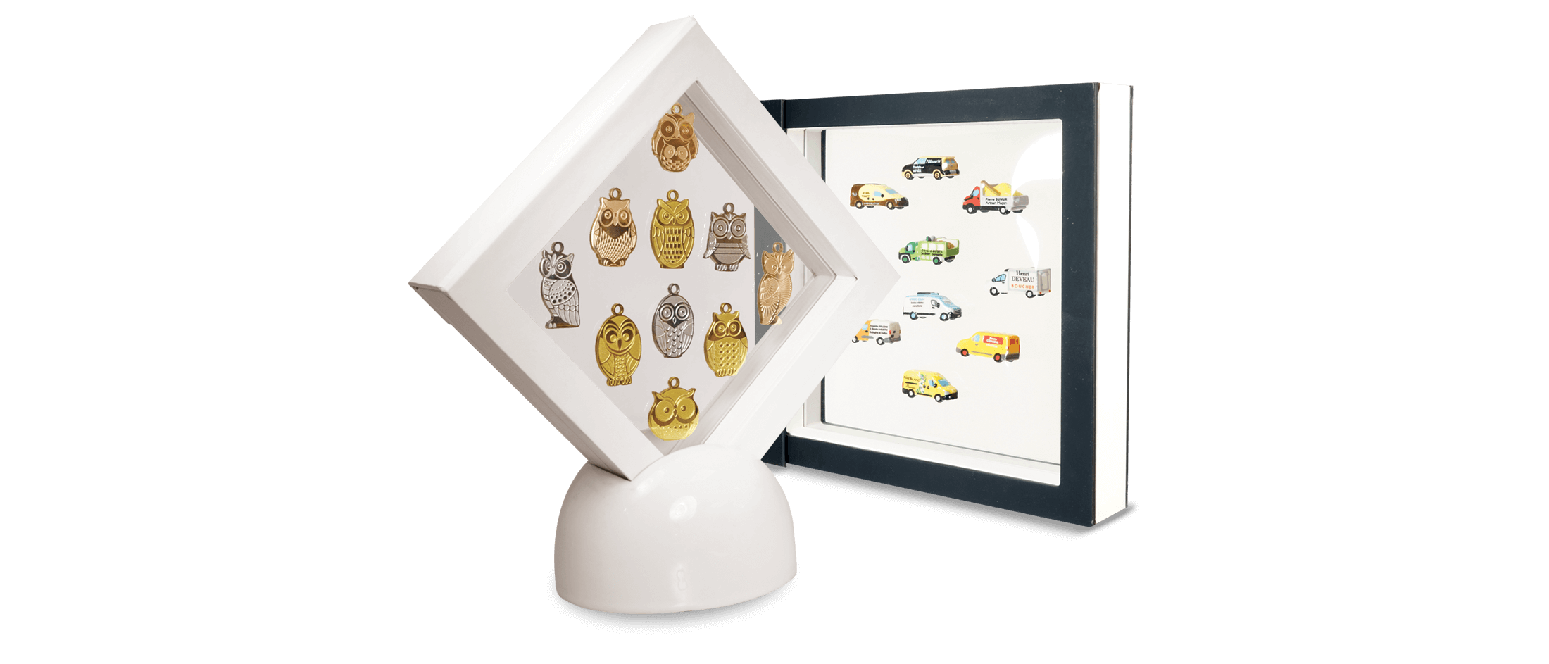 Coffret de fèves Film transparent pour toutes vos collections de fèves Prime